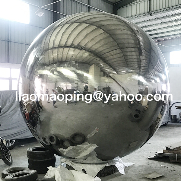 large steel sphere