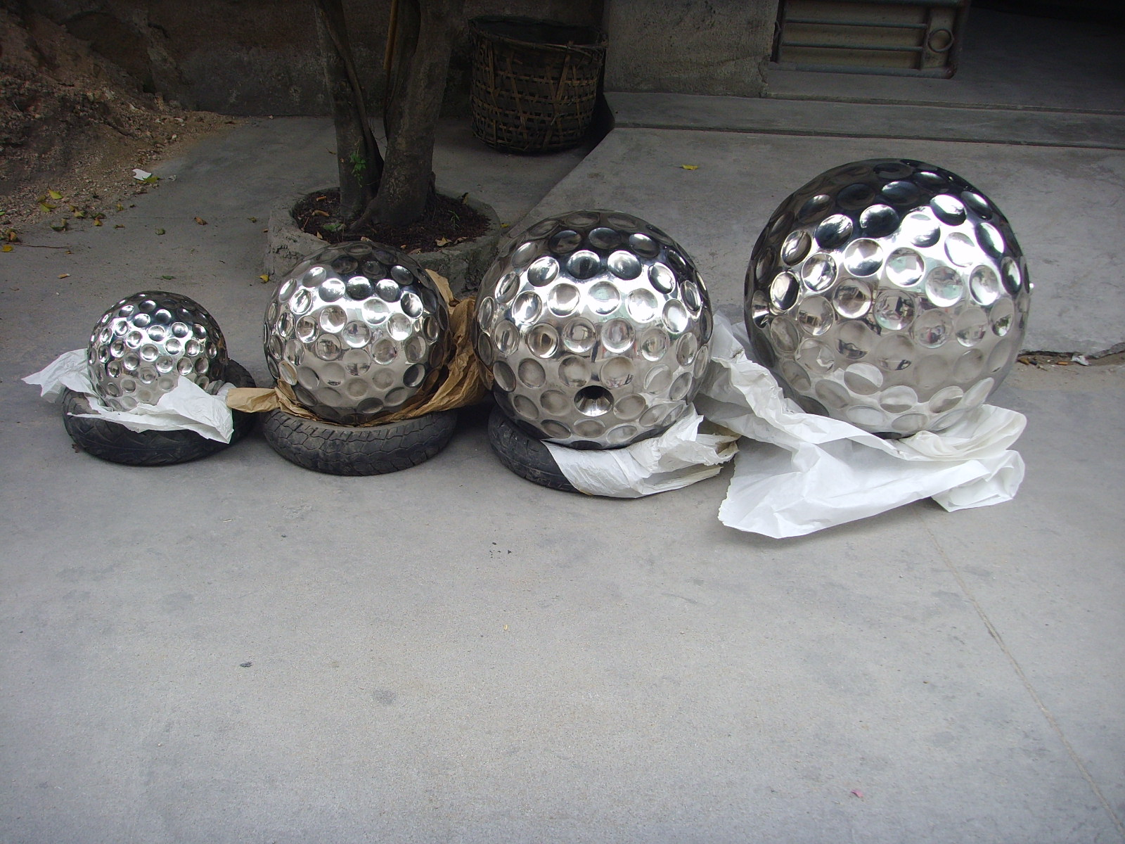 Large Decorative Stainless Steel Balls Stainless Steel