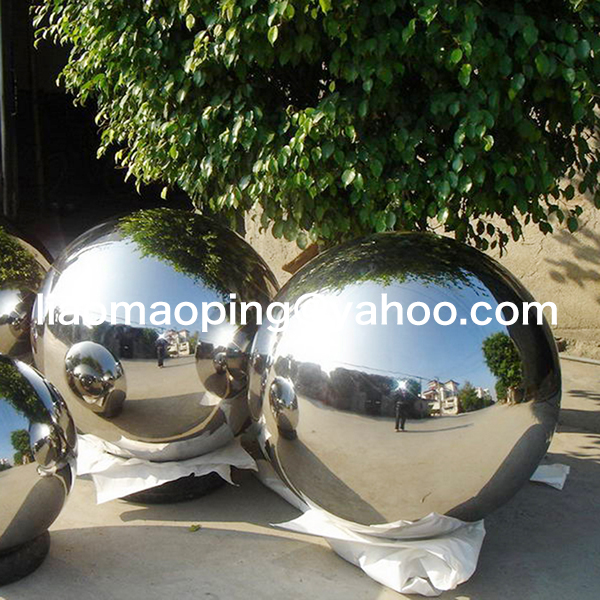 40cm 50cm 60cm 70cm 80cm stainless steel sphere Garden sphere With hole