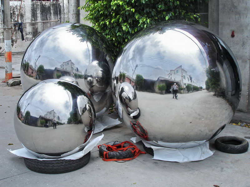 50cm Ornament Stainless Steel Sphere