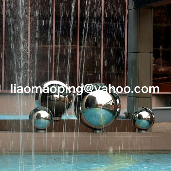 Stainless steel ball fountain water polo